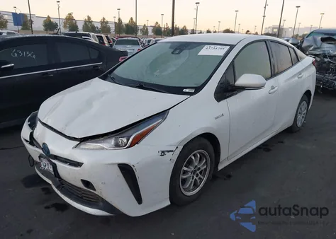 2020 Toyota Prius Le from USA, damaged, VIN JTDKARFU1L3111048